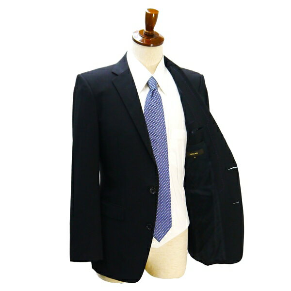 コムサメン LANIFICIO F.LLI CERRUTI 2つボタン シングルスーツ AB6 L ダークグレー ノータック 春秋 合物 07-01GU02A 5NH055 【中古】【メンズビジネス】202508