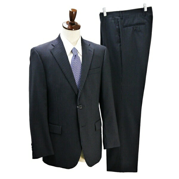 STUDIO by D'URBAN PRIM ダーバン 2パンツ 2つボタン シングルスーツ A6 M ダークグレー 春秋 合物 38413082-97-015 5NI061 【中古】【メンズビジネス】202509