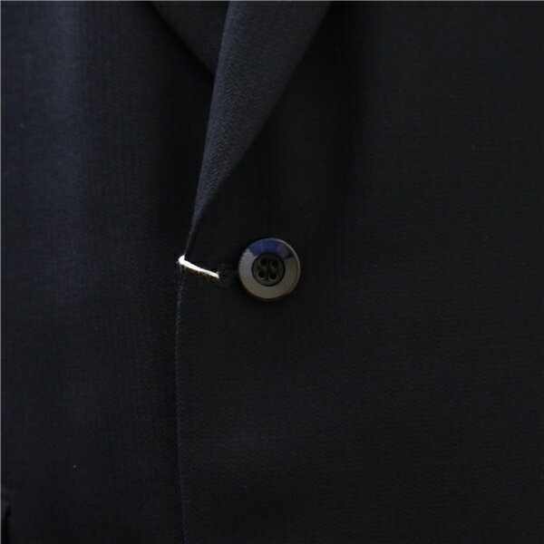 【10％OFF】Oxford 2つボタン シングルスーツ AB6 L ダークネイビー 濃紺色 シャドーストライプ ワンタック 春秋 合物 00-11085 5NL048 【スーパーSALE】【送料無料】【中古】【メンズビジネス】202512