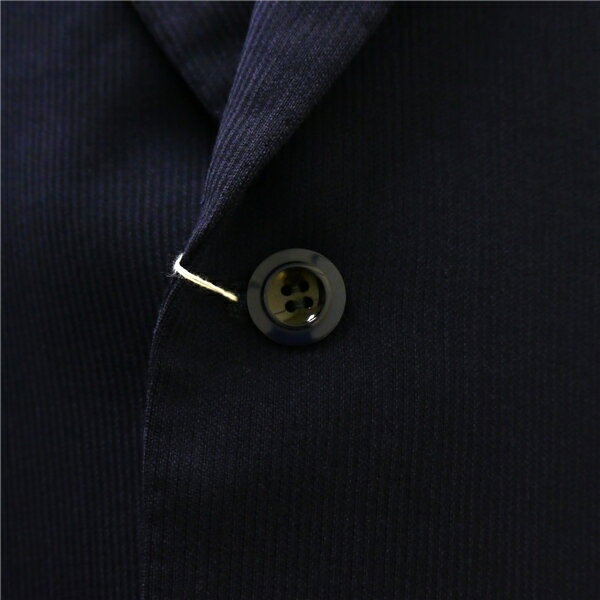 CUSTOM TAILOR FURUKAWA TAYLOR&LODGE 2つボタン シングルスーツ BB6 L ダークネイビー シャドーストライプ 秋冬 6ND128 【送料無料】【中古】【メンズビジネス】202604 3