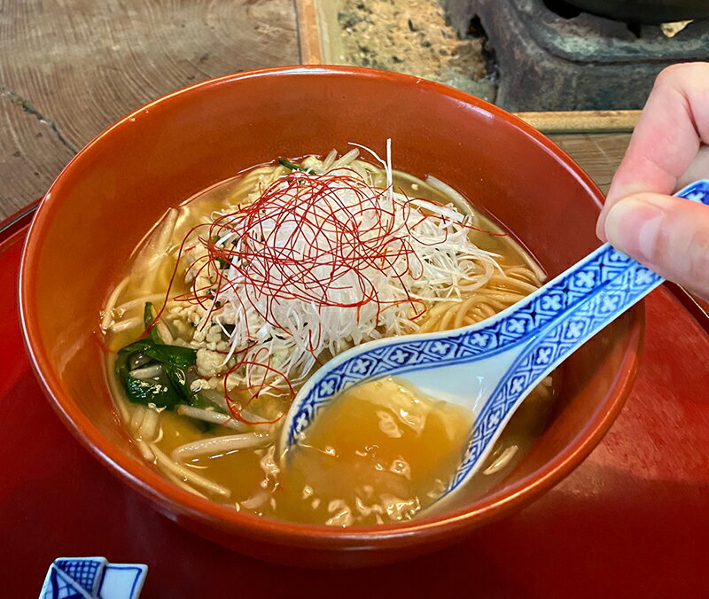 【産直商品】【焼津鯖ラーメン乾麺10食セット】（醤油味5食・味噌味5食）