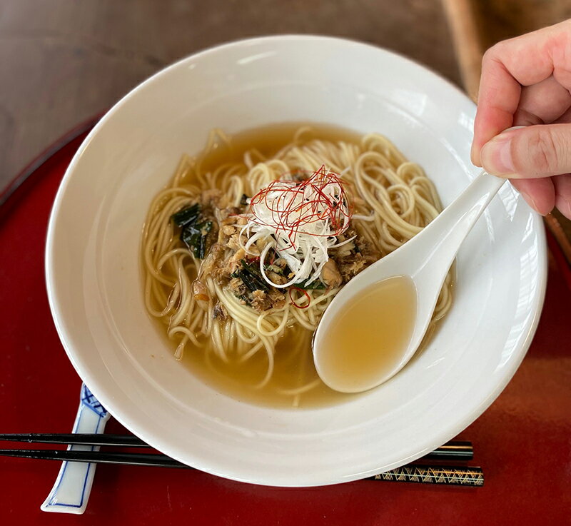 【産直商品】【焼津鯖ラーメン乾麺10食セット】（醤油味5食・味噌味5食）