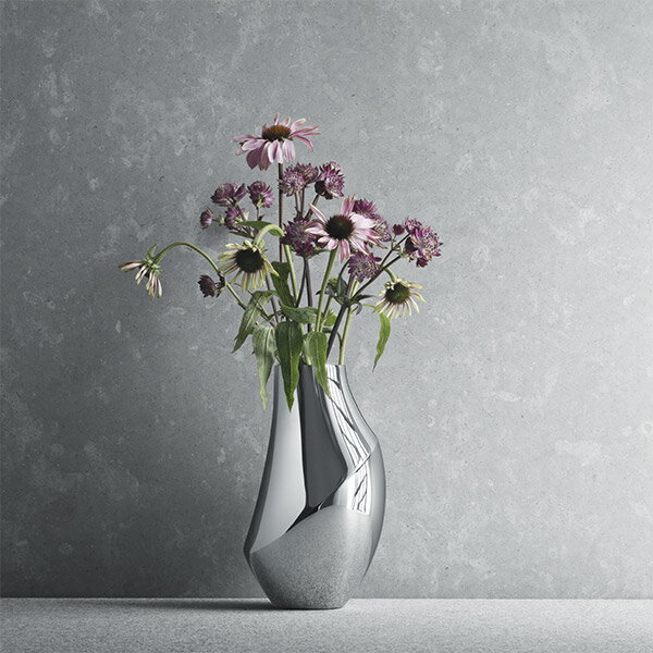 北欧 インテリア 雑貨 GEORG JENSEN (ジョージ ジェンセン) FLORA フラワーベース 花瓶 シンプル おしゃれのサムネイル