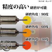 マツモト機械株式会社MACタングステン研磨機タングステン電極棒研磨機タントギCUBEキューブ