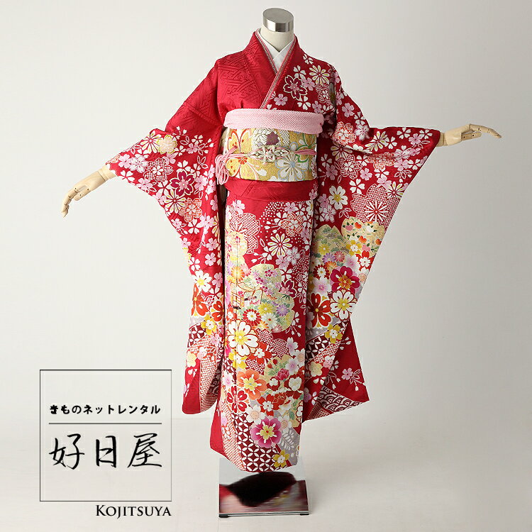 〔成人式 レンタル〕 【レンタル】 【往復送料無料】 〔貸衣装〕 振袖レンタルフルセット 149 (成人式用)