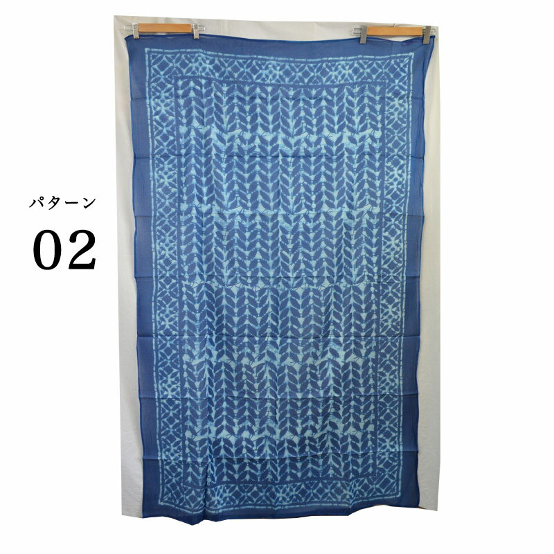 Anjuna エスニック柄 インド綿 コットン ボイル パレオ 大判 スカーフ 100％ 109cm...