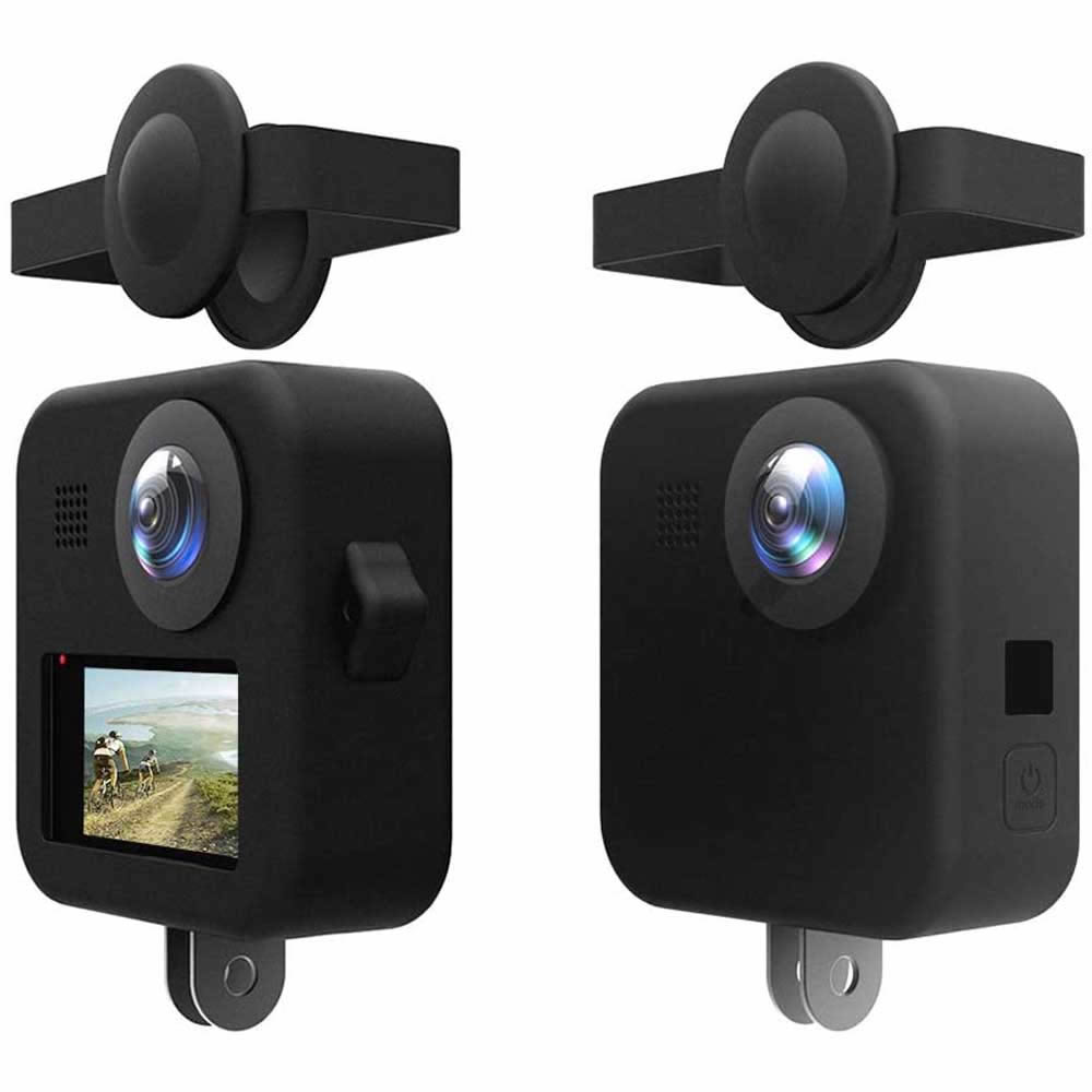 Gopro Max アクションカメラ 用保護シリコン gopro max用保護シリコン カバー デュ...