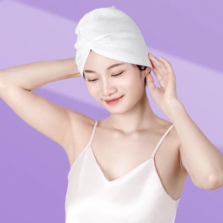 持ち運び お風呂上がり 使い捨て ヘアキャップ ヘアドライタオル 軽量 超吸水 フリーサイズ 使い捨て コンパクト タオルキャップ ホテル 旅行 出張 便利グッズ
