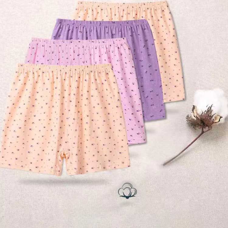 レディース 花柄 婦人 トランクス ハイウエスト 綿 ふんどしパンツ アンダーウェア ボックスパンツ コットン 女性用 ショーツ 下着 ゆったり 履きやすい 5枚セット ママ 母の日 ギフト 40代 50代