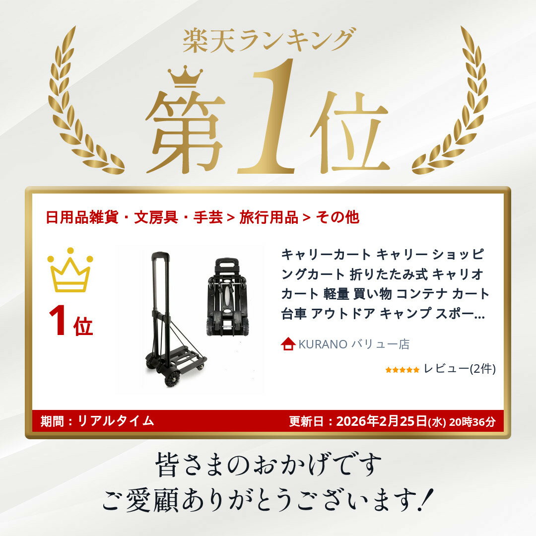 【今だけ最大20%OFFクーポン】キャリーカー...の紹介画像2