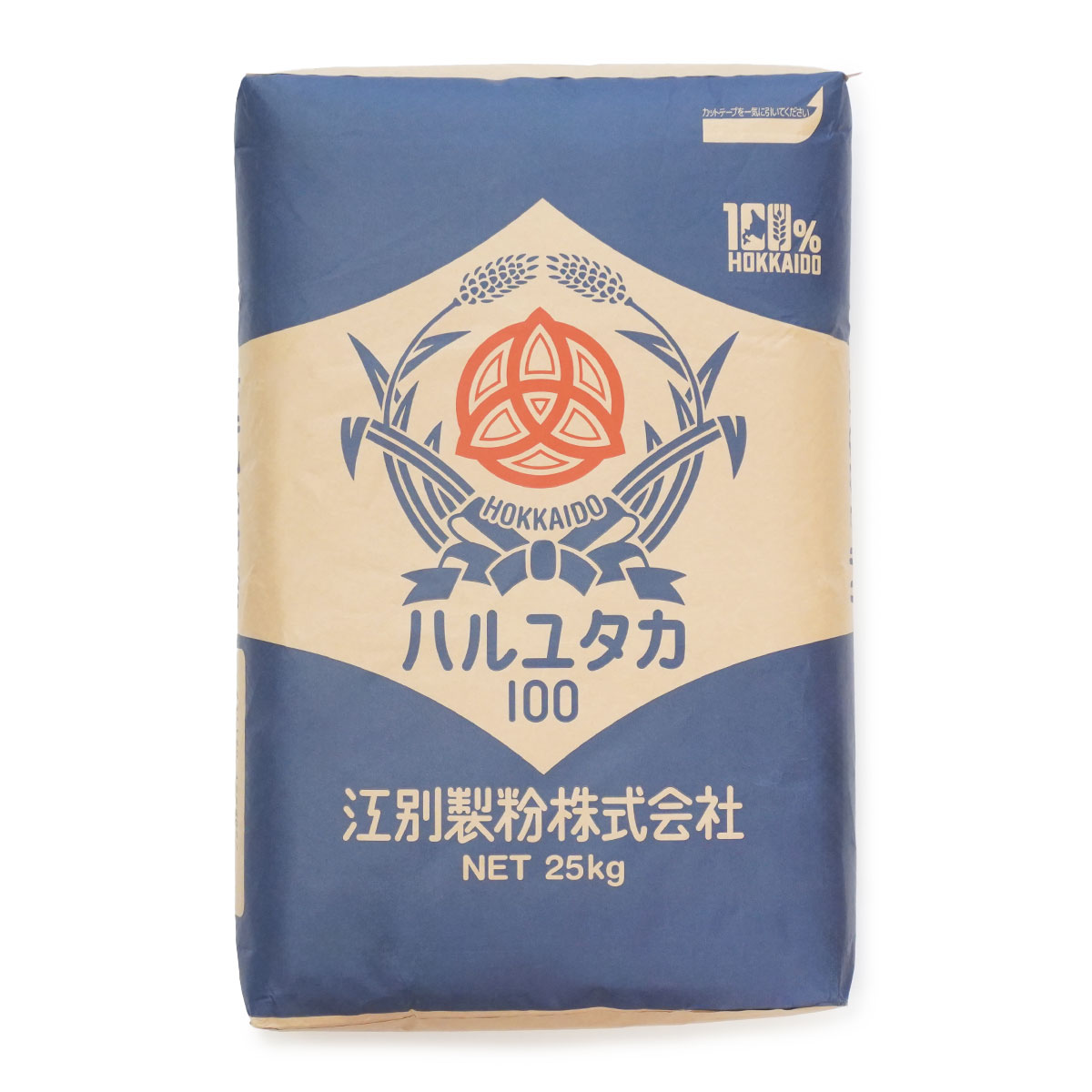 江別製粉 はるゆたかストレート（強力粉）北海道産小麦粉 25kg（大袋）
