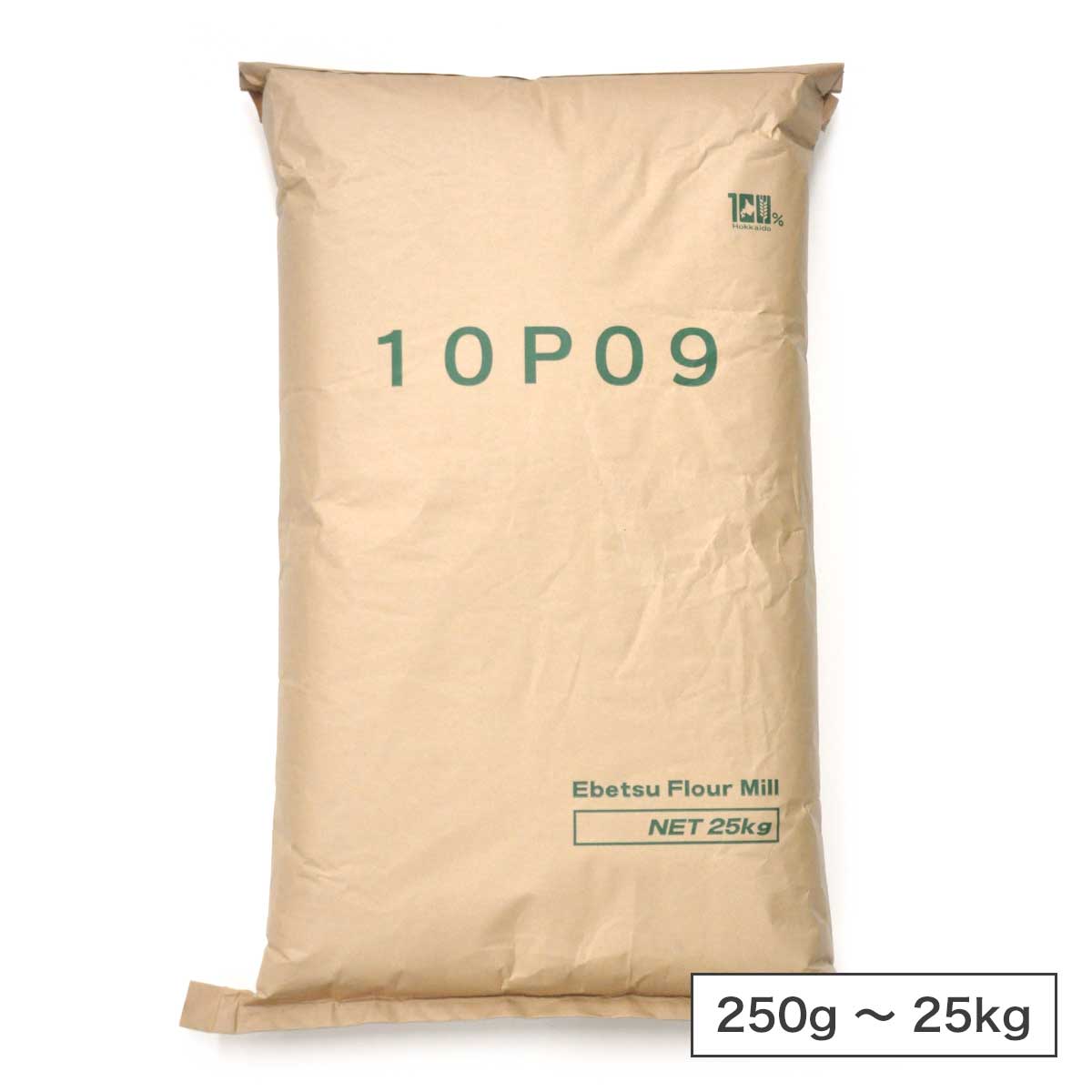 江別製粉 10P09（準強力粉）北海道産 小麦粉【250g〜