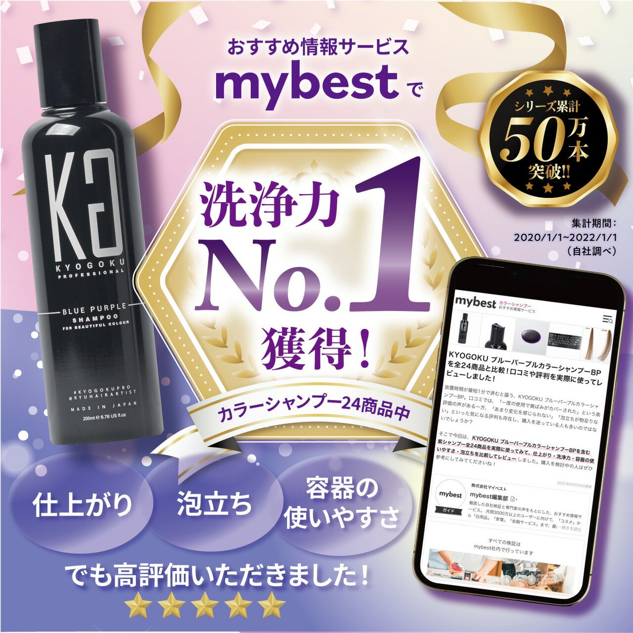 公式 スーパーSALE37%OFF 【 KYOGOKU カラーシャンプー 】 ムラシャン 紫シャンプー 美容室専売 ピンク 青 ブルー 紫 ブラウン カラシャン シャンプー 200ml ピンクシャンプー 洗浄力 髪ケア ヘアカラー カラーリング 透明感 保湿 日本製 KG 京極 3