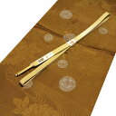 「正絹」 地模様 上品な 帯揚げ 五分金 手組紐 平組 帯締め セット【メール便OK】(4)