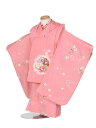 【レンタル】七五三 着物レンタル 女の子 3歳被布 フルセット 90cm~100cm 貸衣装 753レンタル 三歳被布 ふくれピンク・ピンクさくらに鈴女の子 三歳 着物 被布セット 七五三レンタル 古典 七五三 子供 キッズ 3才 レンタル お正月 新品足袋プレゼント 往復送料無料