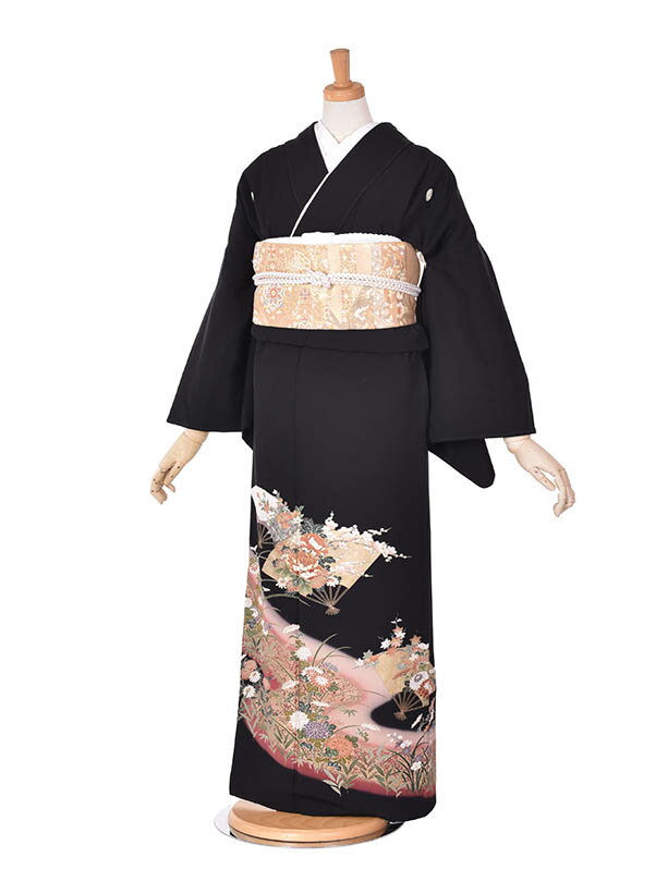 【レンタル】黒留袖レンタル 留袖 結婚式 新郎母 新婦母 正絹 フルセットレンタル 送料無料 冠婚葬祭 貸衣装 着物 和服 結婚式祖母 親族着物 式典 フォトウエディング