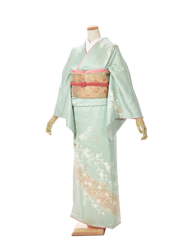 【レンタル】訪問着 レンタル レンタル着物 母 母着物 フルセットレンタル 七五三 お宮まり お正月 貸..