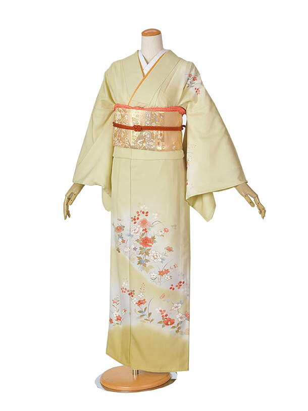 Rakuten - 【レンタル】夏用附下 単衣留袖 夏結婚式着物 およばれ夏 式典着物 親族着物 13号〜17号 リゾートウエディング 単衣豪華 6月9月着物 送料無料 フルセットレンタル 足袋プレゼント