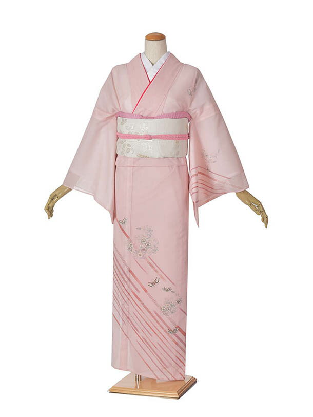 Rakuten - 【レンタル】夏用附下 絽 夏結婚式着物 およばれ夏 式典着物 親族着物 リゾートウエディング 絽豪華 7月 8月 着物 送料無料 フルセットレンタル 足袋プレゼント 真夏着物