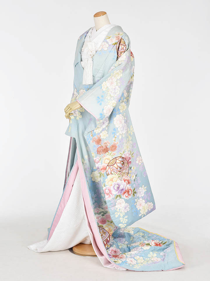 高評価 レンタル 色打掛 花嫁衣裳 和装 神社挙式 結婚式 結婚式 打掛 披露宴 日光東照宮挙式 水色 産着レンタル 桜 手毬 和婚 フルセットレンタル 和装前撮り 往復送料無料 7日間レンタル レンタル衣裳京なごみ店 レンタル 色打掛 花嫁衣裳 和装 神社挙式 結婚式 打