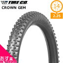 自転車 タイヤ 14インチ 14x2.25 クラウンジェム クリンチャータイヤ crown-gem 子供用自転車 1本 VEE TIRE ヴィータイヤ キッズバイク KIDS グリップ 交換 パンク 