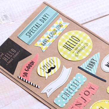 【フレーズのデコシール】グッデイ! ステッカー/フレーズ【全4種類】《おしゃれ/大人/かわいい/可愛い》