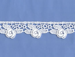 1．7cm巾の綿ケミカルレース［M850-2］
