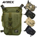 バイク ショルダーバッグ 鞄 AVIREX EAGLE 2wayショルダーレッグバッグ AVX348L レッグポーチ ショルダーバッグ アヴィレックス イーグル バイク ミリタリー おすすめ 人気