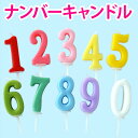 ナンバーキャンドル　（数字ロウソク）　【あす楽対応：正午12...