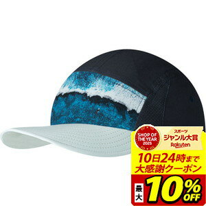 【最大10％OFFクーポン！スポーツ大賞受賞感謝SALE 2/10 23:59まで】Buff バフ 5 Panel Go Cap WATSEA NAVY L／XL Surfrider アウトドア 帽子 555632