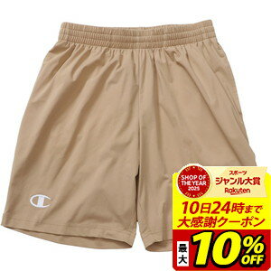 【最大10％OFFクーポン！スポーツ大賞受賞感謝SALE 2/10 23:59まで】Champion チャンピオン SHORTS マルチスポーツ WUPニットハーフ 3／4パ C3BS596-780 ラフィートスポーツ