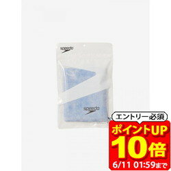乐天商城 - 【ポイント10倍！要エントリー6/11 01：59まで】Speedo スピード MICROセームタオル M SE62003W-BL