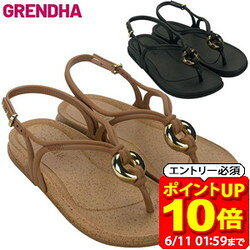 Rakuten - 【ポイント10倍！要エントリー6/11 01：59まで】グレンダ GRENDHA EXOTICA サンダル レディース SG19233 ビーチサンダル