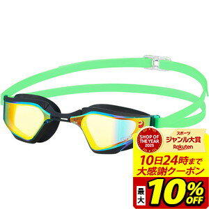 【最大10％OFFクーポン！スポーツ大賞受賞感謝SALE 2/10 23:59まで】SWANS スワンズ レーシングクッション付き スイミングゴーグル ミ..