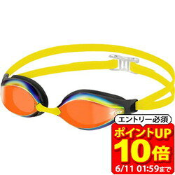 Rakuten - 【ポイント10倍！要エントリー6/11 01：59まで】VIEW ビュー クッション付きレーシングゴーグル AILE ミラータイプ 水泳 ゴーグル・一般 V240SAM-BRSHD ラフィートスポーツ