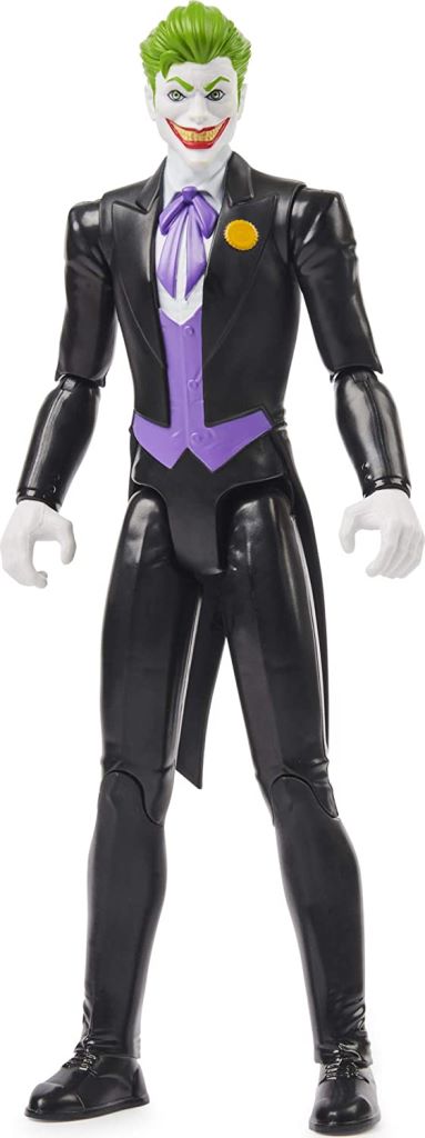 バットマン フィギュア （ジョーカー ブラックスーツ）約30cm ジョーカーアクションフィギュア フィギュア 人形 3歳以上 関節式 可動 男の子 女の子 キッズ 子供 子ども ごっこ遊び 誕生日 クリスマス DCコミックス ジョーカー 黒のスーツ ブラック 黒 バッドマンのサムネイル
