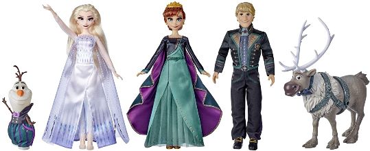 アナと雪の女王 フィナーレセット フィギュア人形 5体セット ディズニープリンセス アンナ エルサ クリストフ オラフ スヴェン 誕生日 クリスマス 子供 子ども キッズ 男の子 女の子 誕生日 クリスマス