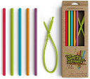 Softy Straws 細身サイズ シリコン ストロー20 オンス タンブラー ボトル 再利用可能 シンプル モダン スターバックス イエティ 柔らかい BP...