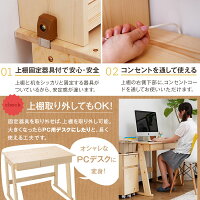 学習机机つくえ学習デスクデスク子供こどもキッズ家具コンパクトセット木製シンプルセットチェスト付おしゃれ勉強机カントリー片袖机棚付き半完成品シンプル2015学習