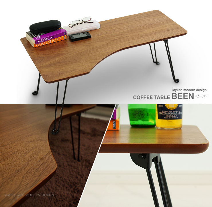【楽天市場】ローテーブル テーブル 折りたたみ コーヒーテーブル 木製テーブル センターテーブル フリーテーブル 折れ脚テーブル