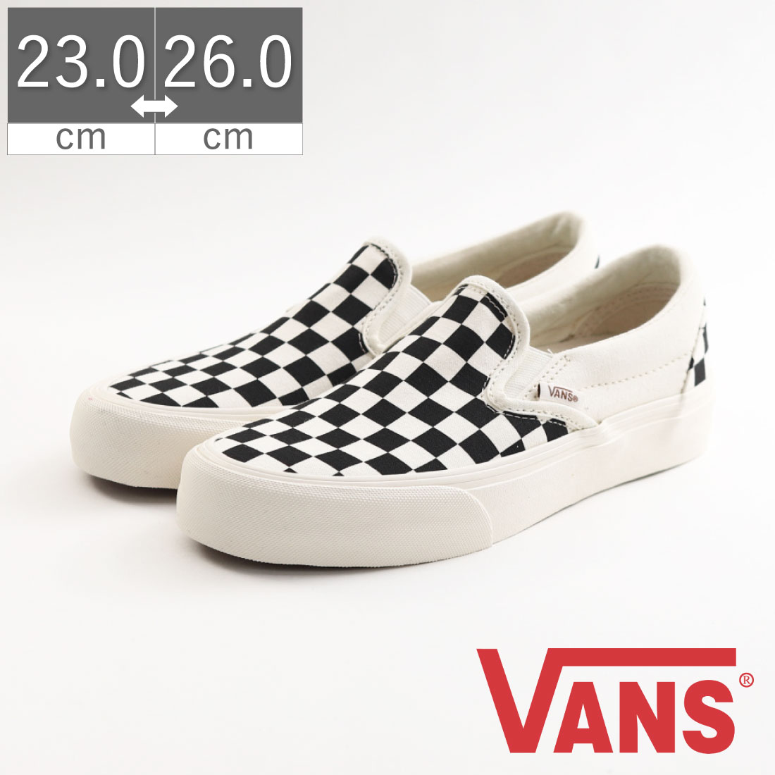 VANS ヴァンズ バンズ レディース スニーカー スリッポン VR3 VN0007NC1KP スケボー 疲れにくい 履きやすい シンプル 定番 SLIP-ON VR3