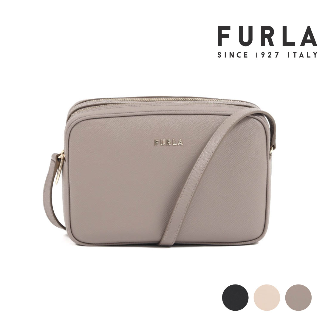 SALE!!【FURLA】FURLA SLEEK♪バイカラー♪2way♪可愛い