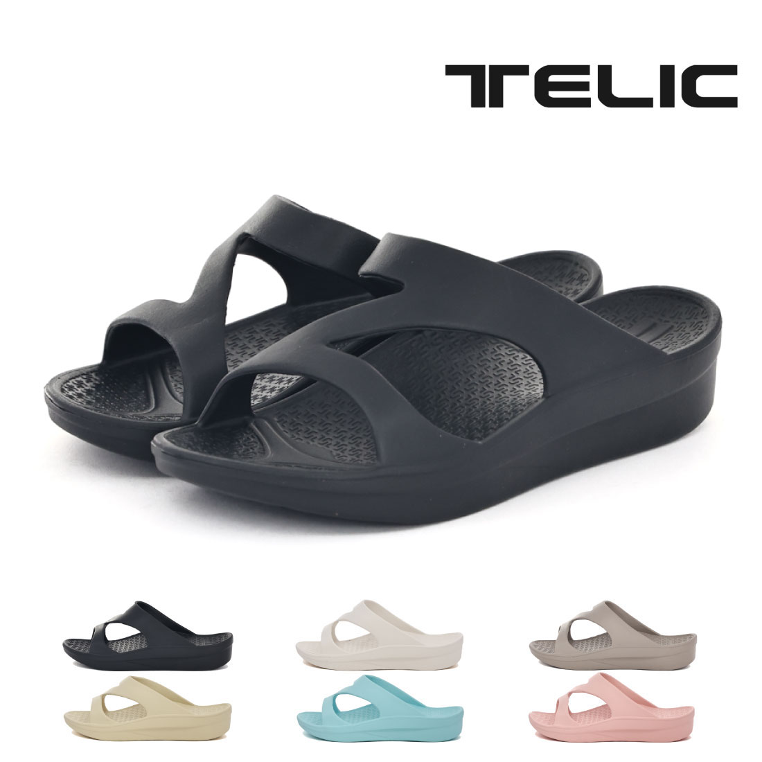 樂天商城 - 【GW限定 最大500円CP】 テリック TELIC レディース サンダル ゼットストラップ Z-STRAP ロッカーボトム シャワサン シャワーサンダル ビーチサンダル ビーサン 軽量 軽い オフィス 室内履き