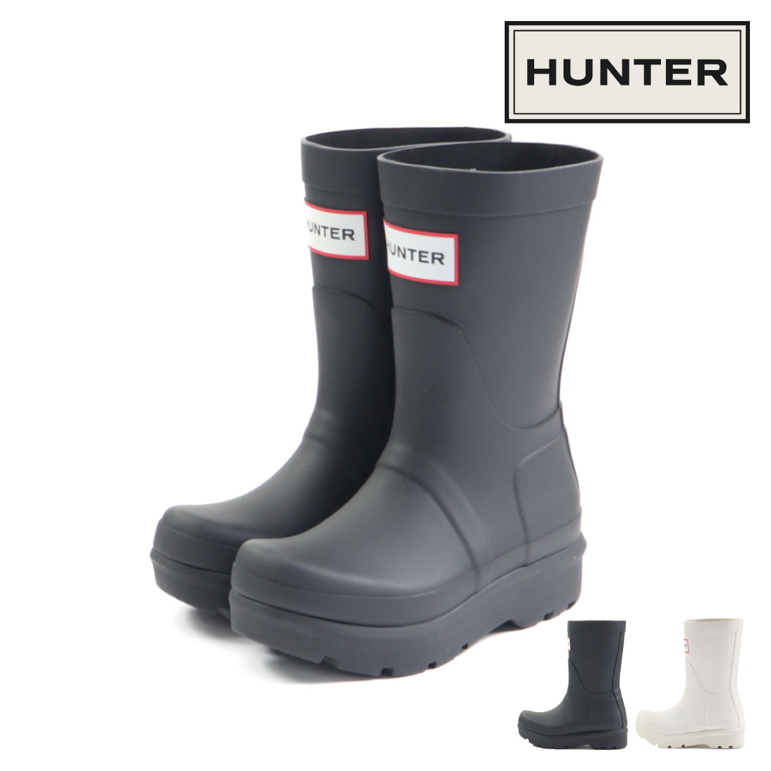  ハンター HUNTER レディース レインブーツ ユニセックスオリジナル2.0 ショートブーツ UFS7000RMA ミドルブーツ 雨靴 長靴 正規品