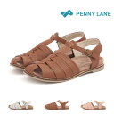 【7/10 20時〜4H限定PT10倍】 ペニーレイン Penny Lane レディース サンダル カメサンダル 1533 グルカサンダル ローヒール シンプル...