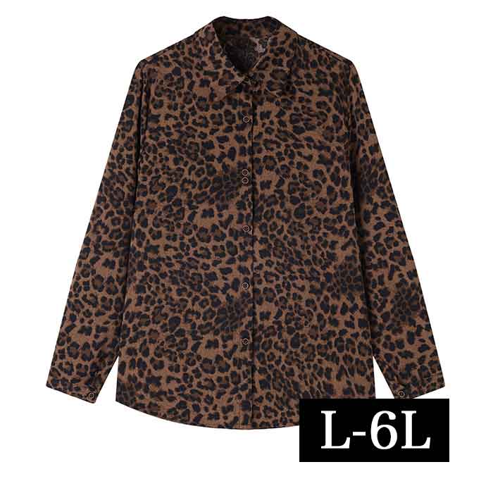 ■発送のタイミング 大きいサイズのお洋服 LaLa♪Wish* lalawish ララウィッシュ 楽天 店は レディースファッション 通販 店 大きいサイズの専門店です。 ［取扱いサイズ 対象］フリーサイズ Mサイズ Lサイズ LLサイズ 2Lサイズ 3Lサイズ 4Lサイズ 5Lサイズ M L LL 2L 3L 4L 5L XL XXL XXXL XXXXL 9号 11号 13号 15号 17号 19号 お手軽な マタニティウエア としても。 ［年代］10代 20代 30代 40代 50代 60代 70代以上。ティーンズ 学生 中学生 高校生 女子高生 女子大生 OL アラサー アラフォー アラフィフ アラカン アラ還 ミセス 世代に人気です。 ［シーン用途］ 旅行 ルームウエア 部屋着 パジャマ 休日 普段着 普段使い 街着 ワンマイル コンビニ 買い物 ご近所 コーデ おうち時間 テレワーク 通勤 通学 オフィス 職場 事務服 仕事着 フォーマル 2次会 宴会 飲み会 女子会 ママ会 ランチ 外出着 お出かけ お呼ばれ 同窓会 合コン 食事会 お見合い デート 参観日 ドライブ リゾート 海外旅行 国内旅行 ライブ コンサート 母の日 などのお洋服も。 ［ファッションテイスト］ 大人可愛い 上品 優しい 素敵 可愛い かわいい かっこいい カジュアル ゆるかわ ナチュラル シンプル 個性的 他にない 派手 華やか シック 地味 ラフ ルーズ 楽ちん 楽チン リラックス モテコーデ セクシー sexy クール 綺麗系 きれいめ 制服 女装 コスプレ 韓国ファッション エレガント オフィス ビジネス ガーリー クラシカル コンサバ セレカジ フェミニン モード レトロ ノーブランド 定番 売れ筋 トレンド 人気 流行 おしゃれ お洒落 ［検索ワード］大きいサイズレディース 大きいサイズ レディース ぽっちゃり ふくよか ゆったり ぽちゃかわ ラージサイズ ビッグサイズ オーバーサイズ トールサイズ 高身長 クイーンサイズ 着痩せ(着やせ) 体型カバー効果 (体型の悩み改善) ダイエット 細見え コーディネートしやすい スタイリング スタイル 合わせやすい 女性服 女性用 女性物 婦人物 婦人服 婦人用 男女共用 ユニセックス ジェンダーレス ジェンダレス アパレル 服装 服 洋服 ファッション 高見え リーズナブル 安い プチプラ 価格でお届け。マタニティ マタニティー またにてぃ マタニティウエア 授乳服 妊婦服 としても。 母 母親 プレママ マタママ 産前 産後 にも。インスタ映え Instagram zoom映え ズーム映え リモート映え アイテム 時々、福袋 もご用意。自分用 自分へのご褒美 ごほうび ロングシーズンレオパードトップス L:バスト122 着丈72 LL:バスト126 着丈73 3L:バスト130 着丈74 4L:バスト134 着丈75 5L:バスト138 着丈76 6L:バスト142 着丈77 サイズ・素材・カラー表記につきましては、メーカー・取引業者の情報に基づいて記載。（個体差・誤差は予めご了承ください。）