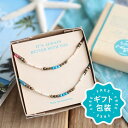 アンクレット ペア つけっぱなし 日本製 2点セット ゴールド シルバー ブルー ピンク ターコイズ la siesta