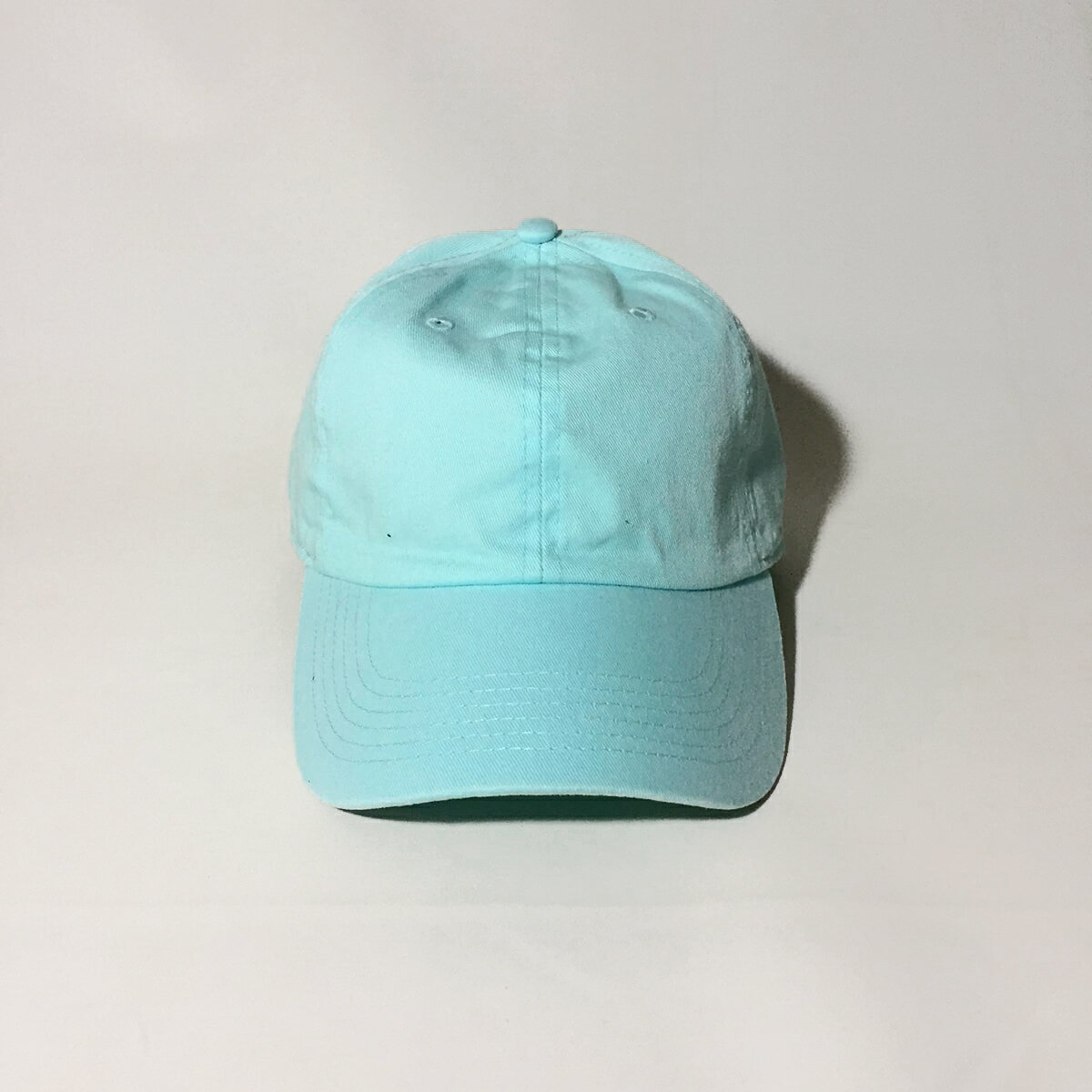 ニューハッタン プレーン 帽子 キャップ アメカジ 無地6パネル CAP 6PANEL AQUA コットン 無地キャップ NEWHATTAN