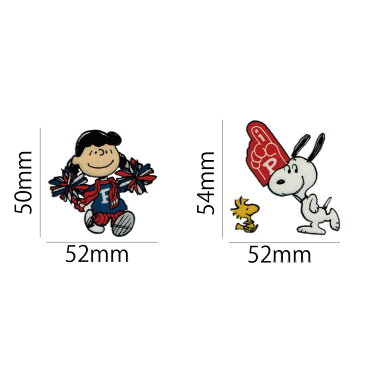 ステッカー シール PEANUTS SNOOPY スヌーピー チア アメコメ 耐水ステッカー カスタマイズ オリジナル