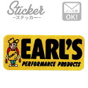 ステッカー/シール EARL'S PERFORMANCE PRODUCTS アールズ ステッカー シール カスタマイズ オリジナル バイク 車 ガソリン アメリカン